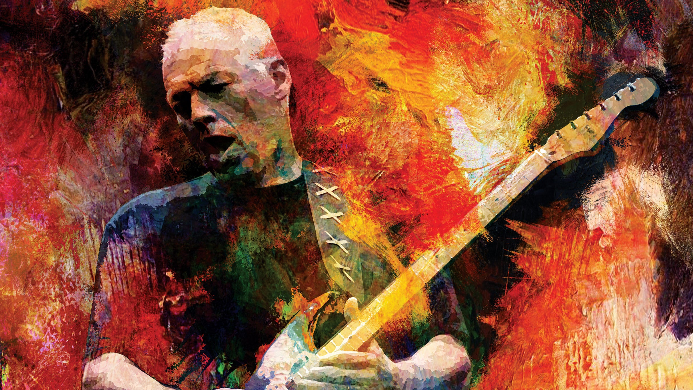 David Gilmour in London promo photo for Fan presale offer code