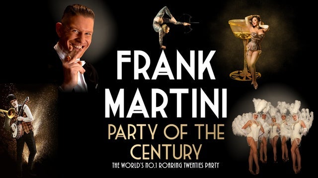Frank Martini – Party of the Century i Cirkus, Stockholm 05/10/2024