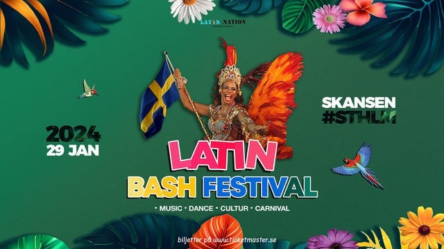 Latin Bash Festival 2024 – Skansen ”Stockholm” i Sollidenscenen, Skansen, Stockholm 29/06/2024