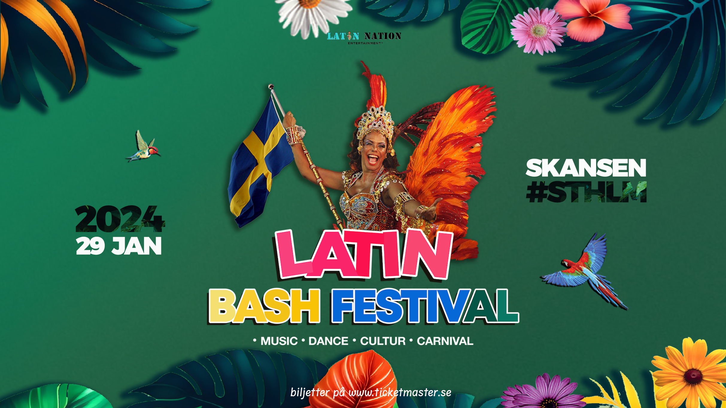 Latin Bash Festival presale information on freepresalepasswords.com