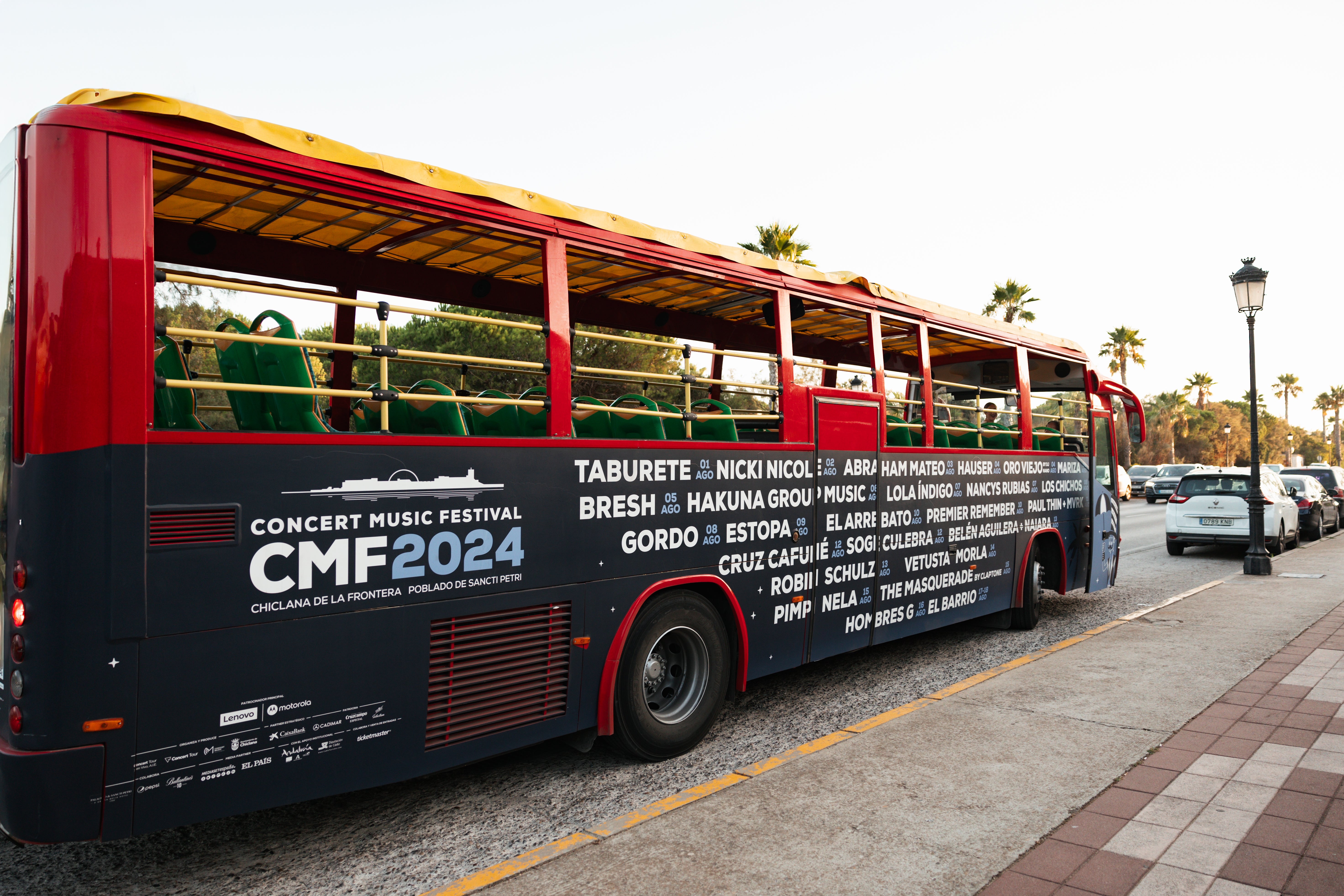 Servicio de Autob&uacute;s - Sancti Petri Festival presale information on freepresalepasswords.com