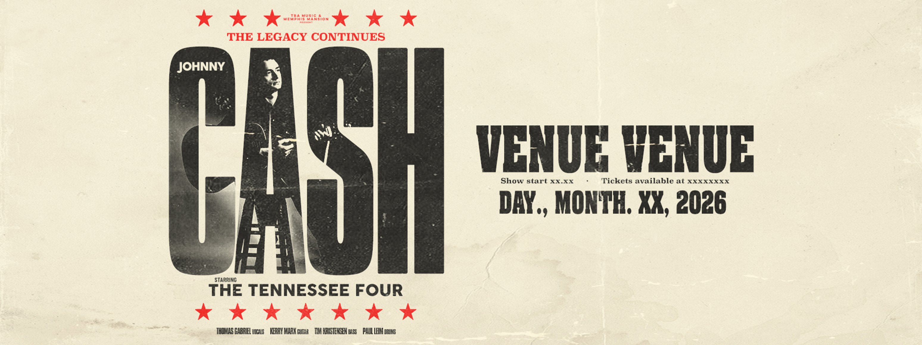 Johnny Cash – The Legacy Continues – 2026-02-25