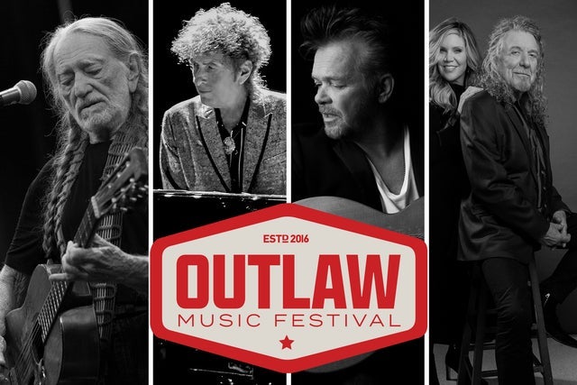 Willie Nelson, Bob Dylan, Robert Plant & Alison Krauss: Outlaw Fest.