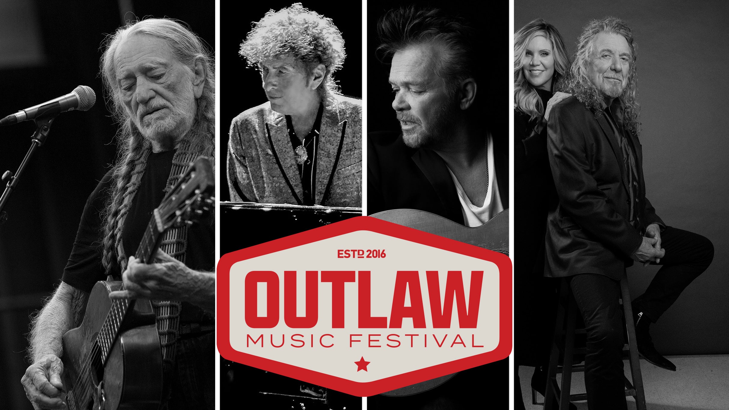 Willie Nelson, Bob Dylan, Robert Plant & Alison Krauss: Outlaw Fest. presale passwords