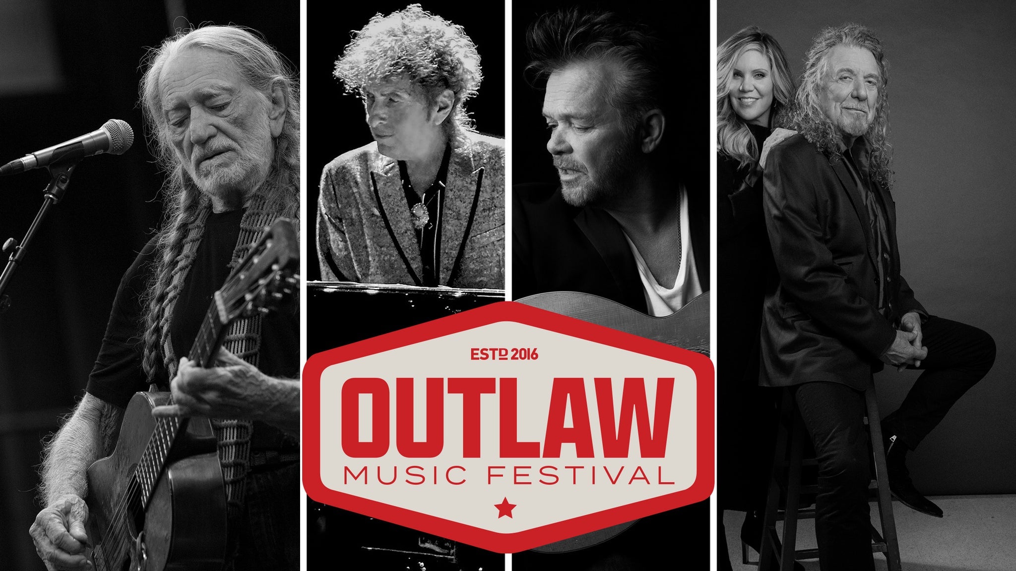 Willie Nelson, Bob Dylan, Robert Plant & Alison Krauss: Outlaw Fest
