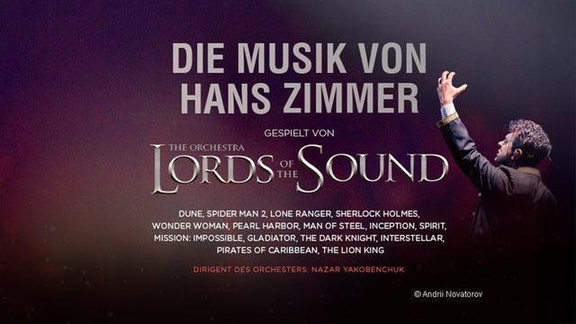 Lords of Sound. Musik von Hans Zimmer in Europahalle, Trier 06/11/2025
