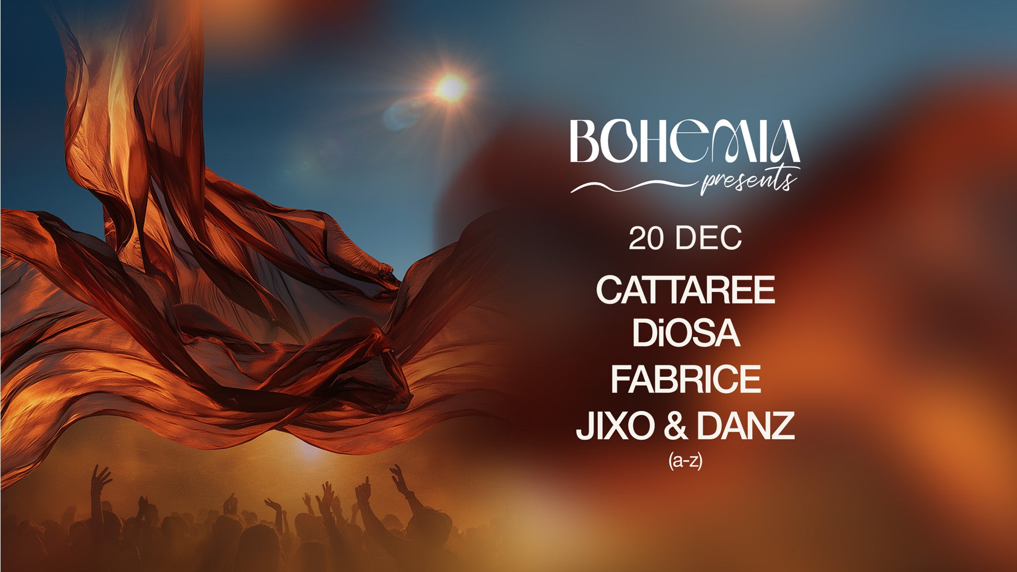 Bohemia Presents Fabrice, DiOSA, Jixo & Danz, Cattaree