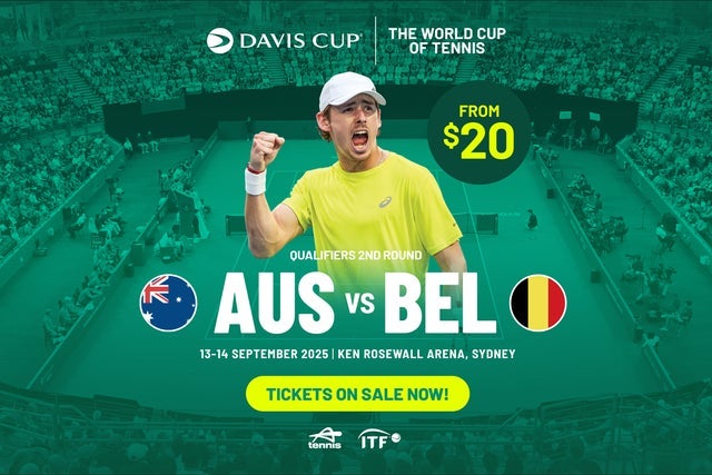 Davis Cup 2025 - Australia v Belgium Sydney Olympic Park  presale password