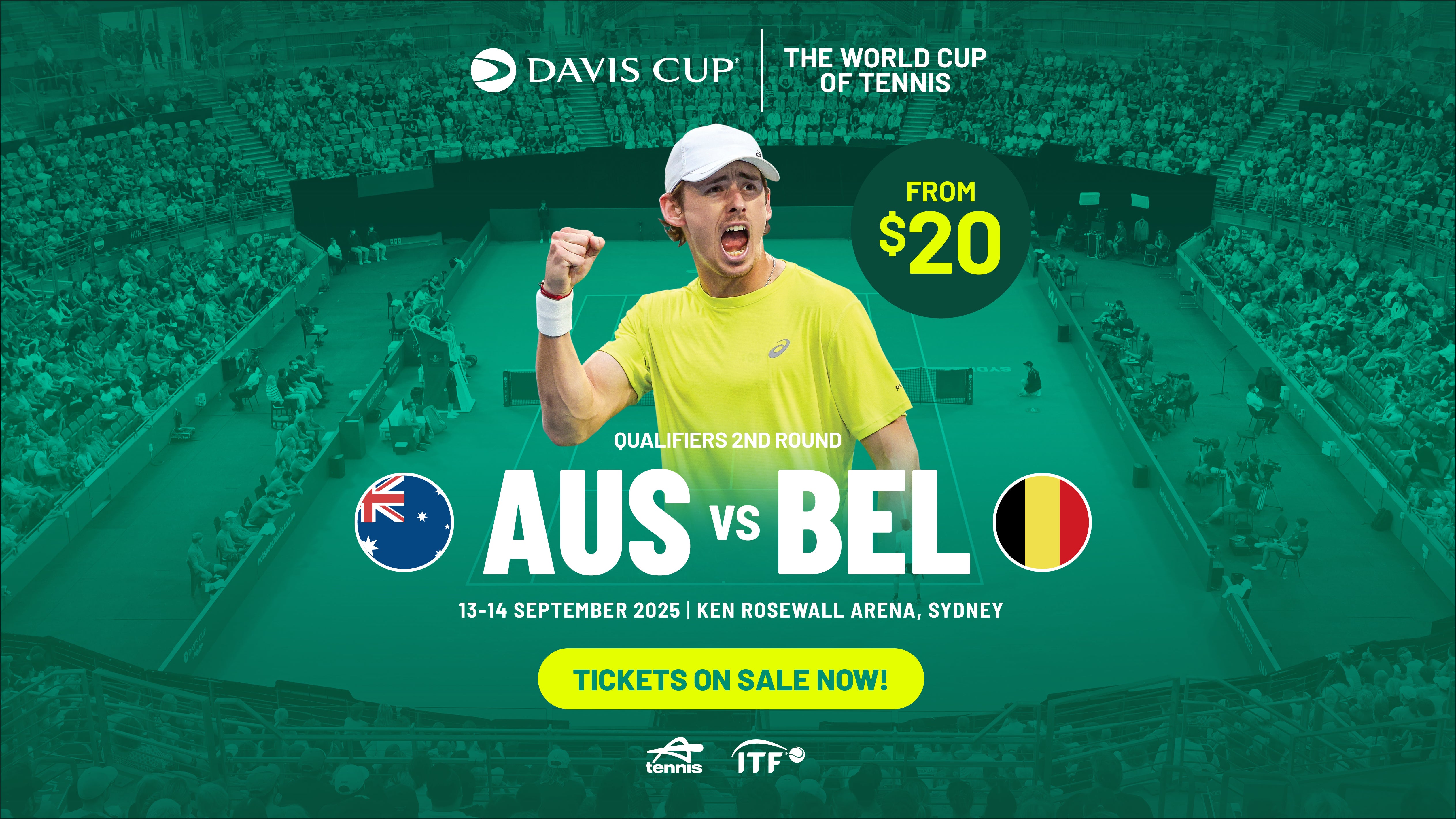 Davis Cup 2025 - Australia v Belgium