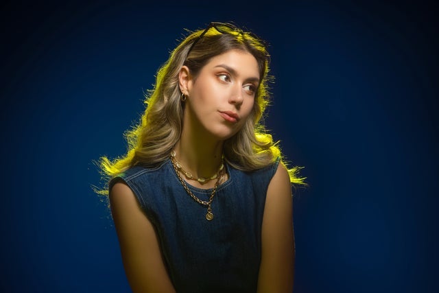 Natalie Shay in London promotional photo for Priority from O2 presale tickets offer