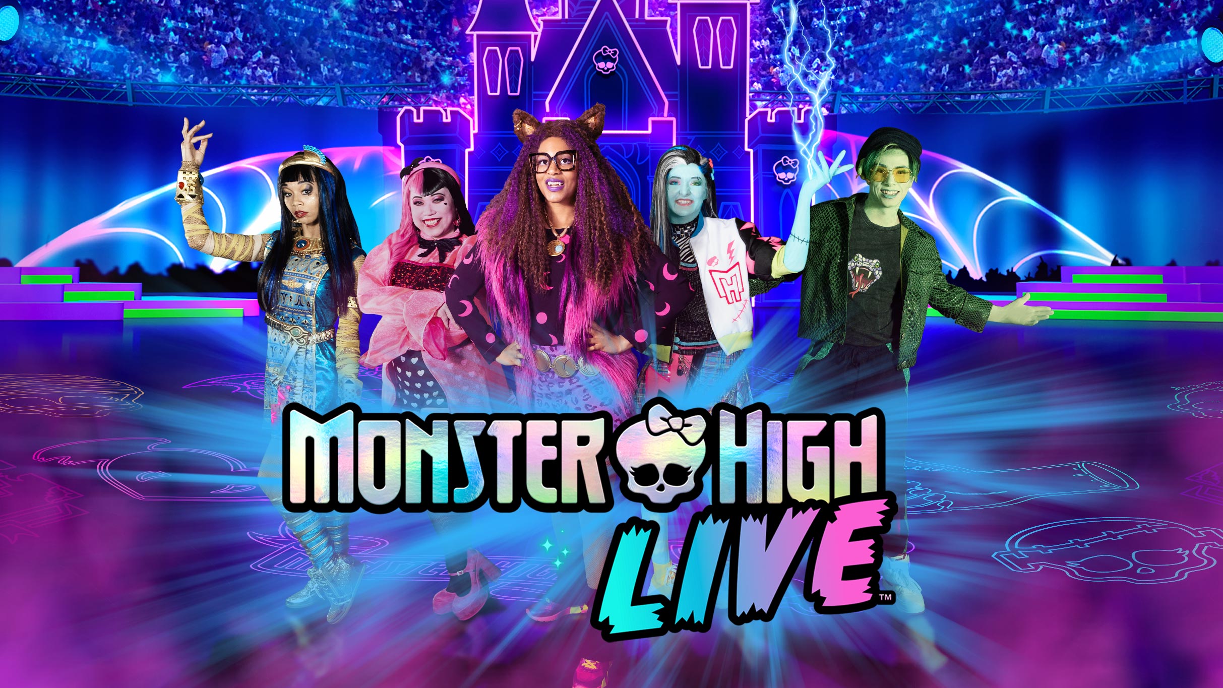 Monster High Live in Peoria promo photo for Mattel presale offer code