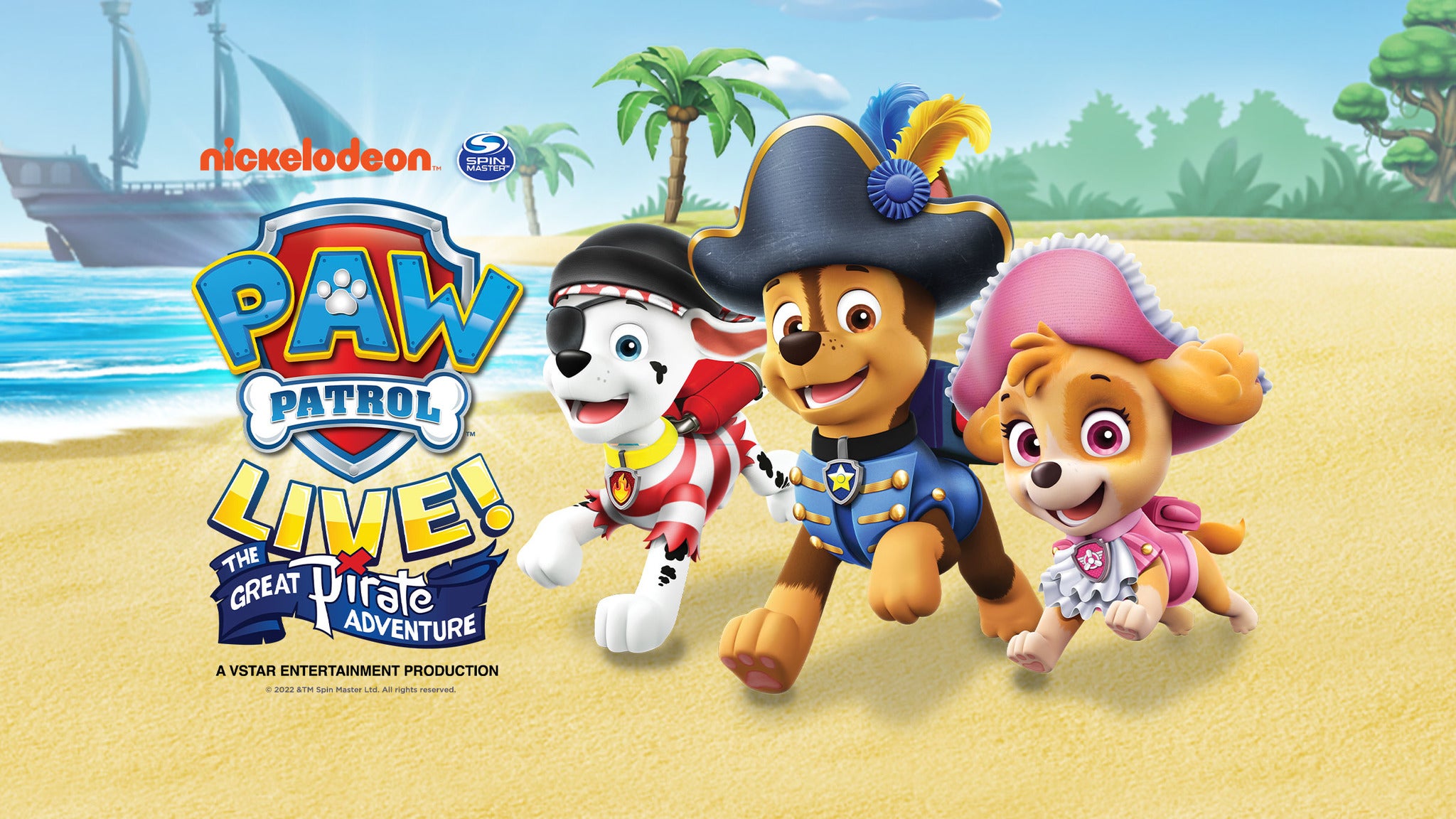 PAW Patrol Live! The Great Pirate Adventure in North Little Rock promo photo for Venue presale offer code