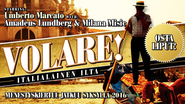Volare - Italialainen Ilta