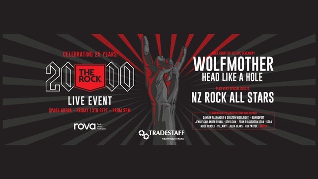 The Rock 2000 Live tickets and events in New Zealand 2025 – 2026
