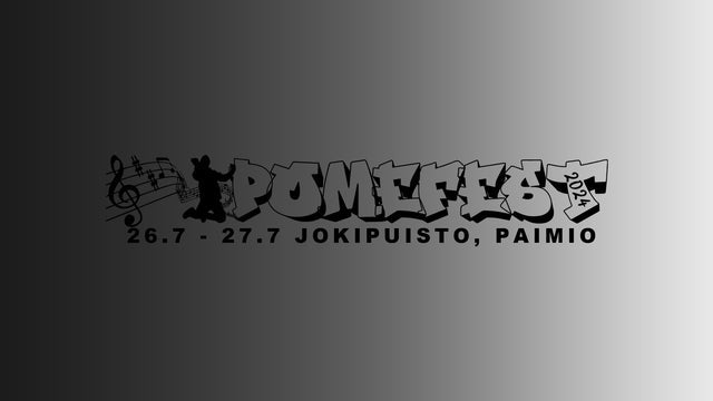 Pomefest 2024 – VIP Perjantai paikkakunnalla Jokipuisto, Paimio 26/07/2024