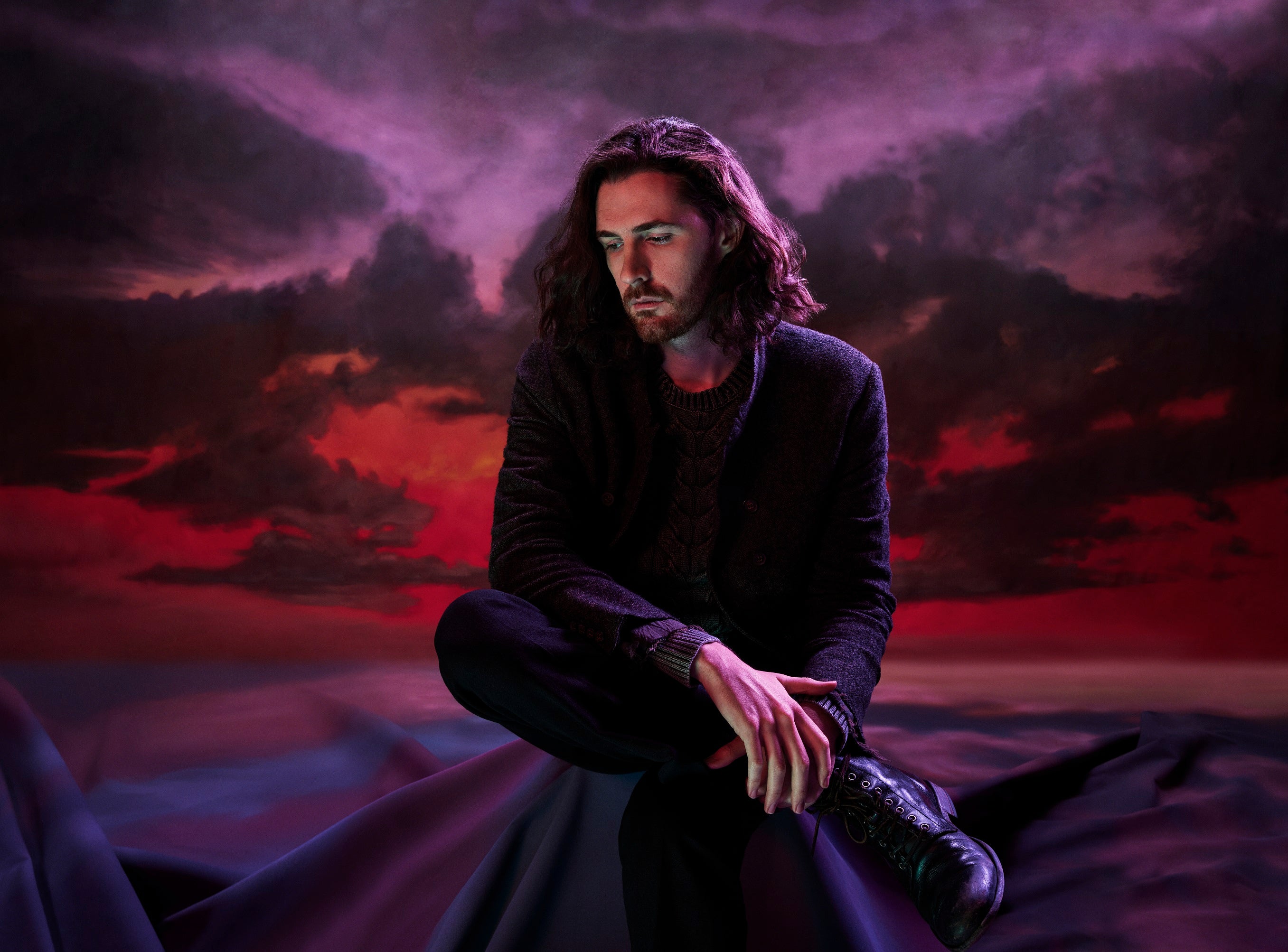 Hozier in Cardiff promo photo for Live Nation presale offer code