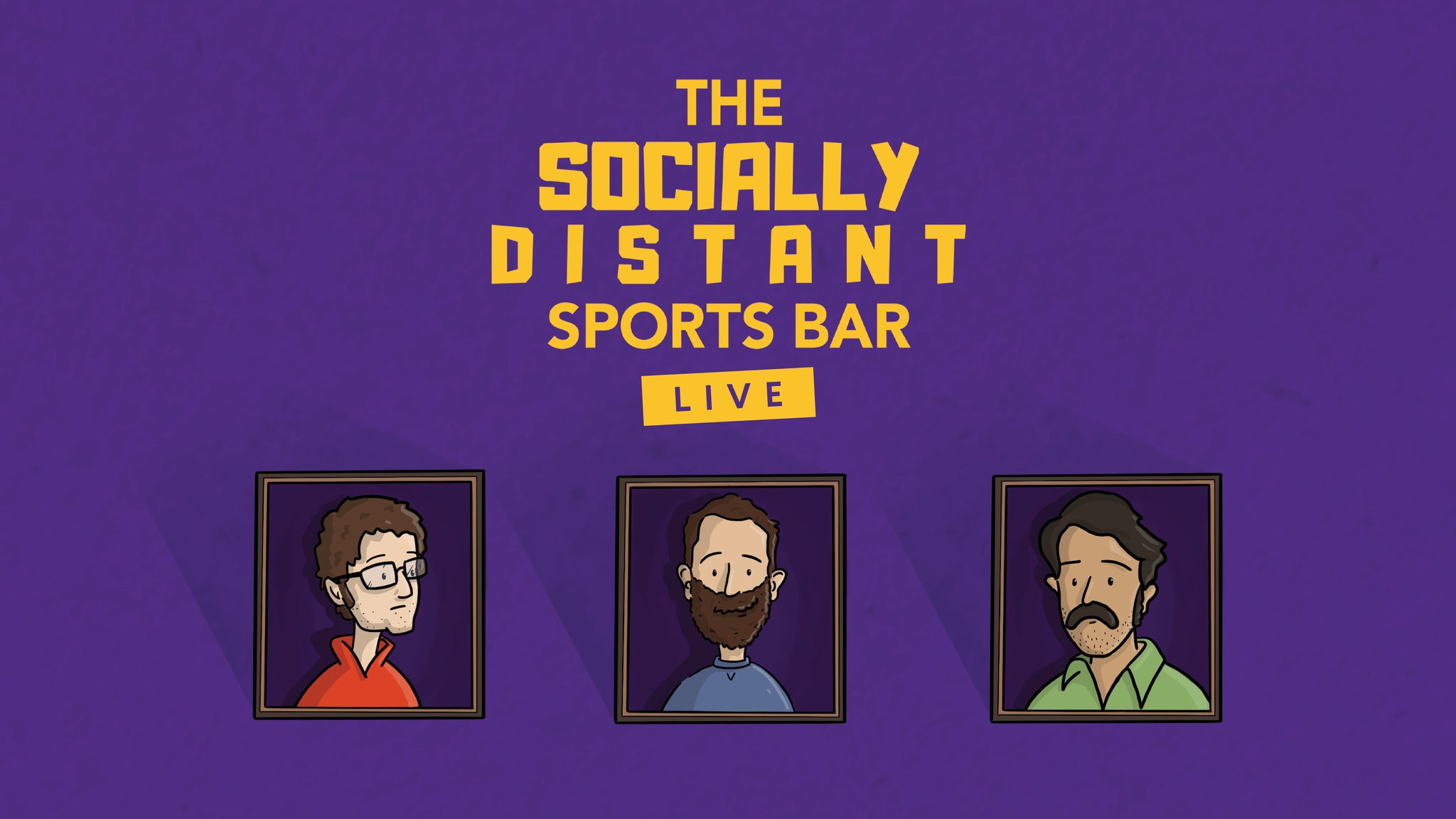 Socially Distant Sports Bar: Live! Event Title Pic