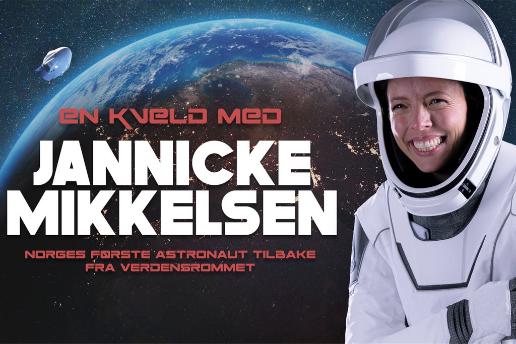 Norges første astronaut - Jannicke Mikkelsen show poster