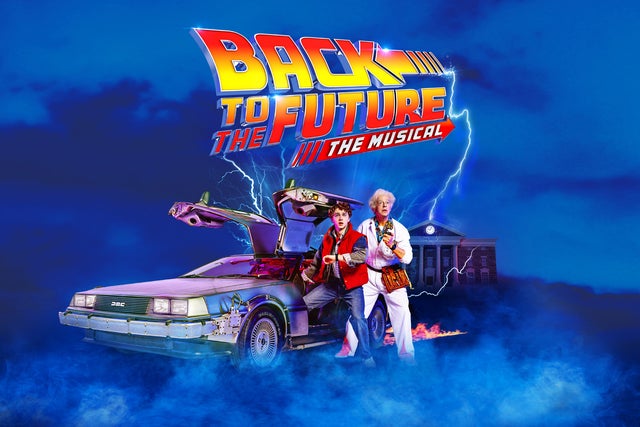 Back to the Future The Musical show poster