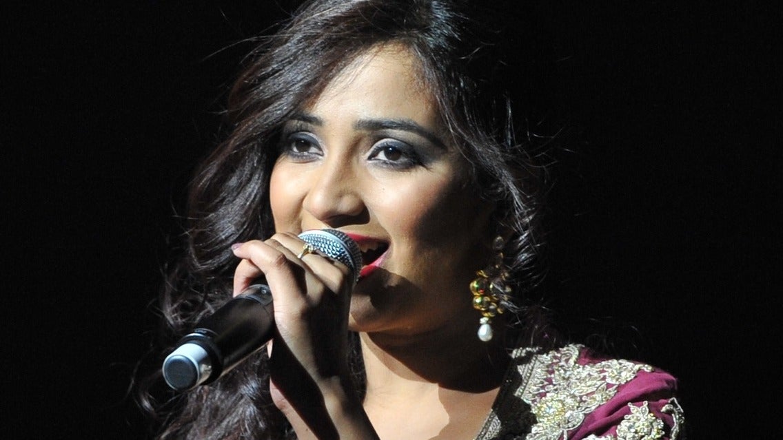 Image used with permission from Ticketmaster | Shreya Ghoshal tickets