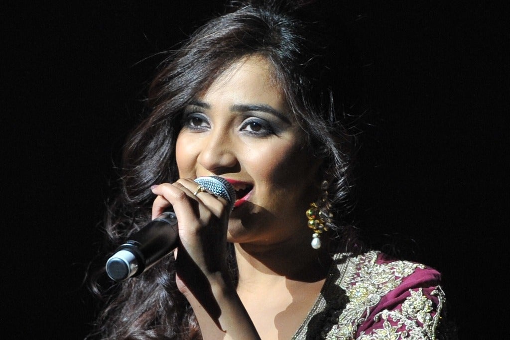 Shreya Ghoshal Live In Concert concert tickets in London, 9 February