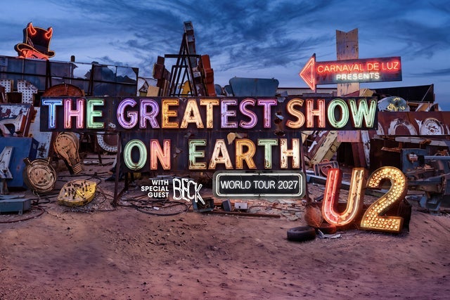 U2 The Greatest Show On Earth World Tour