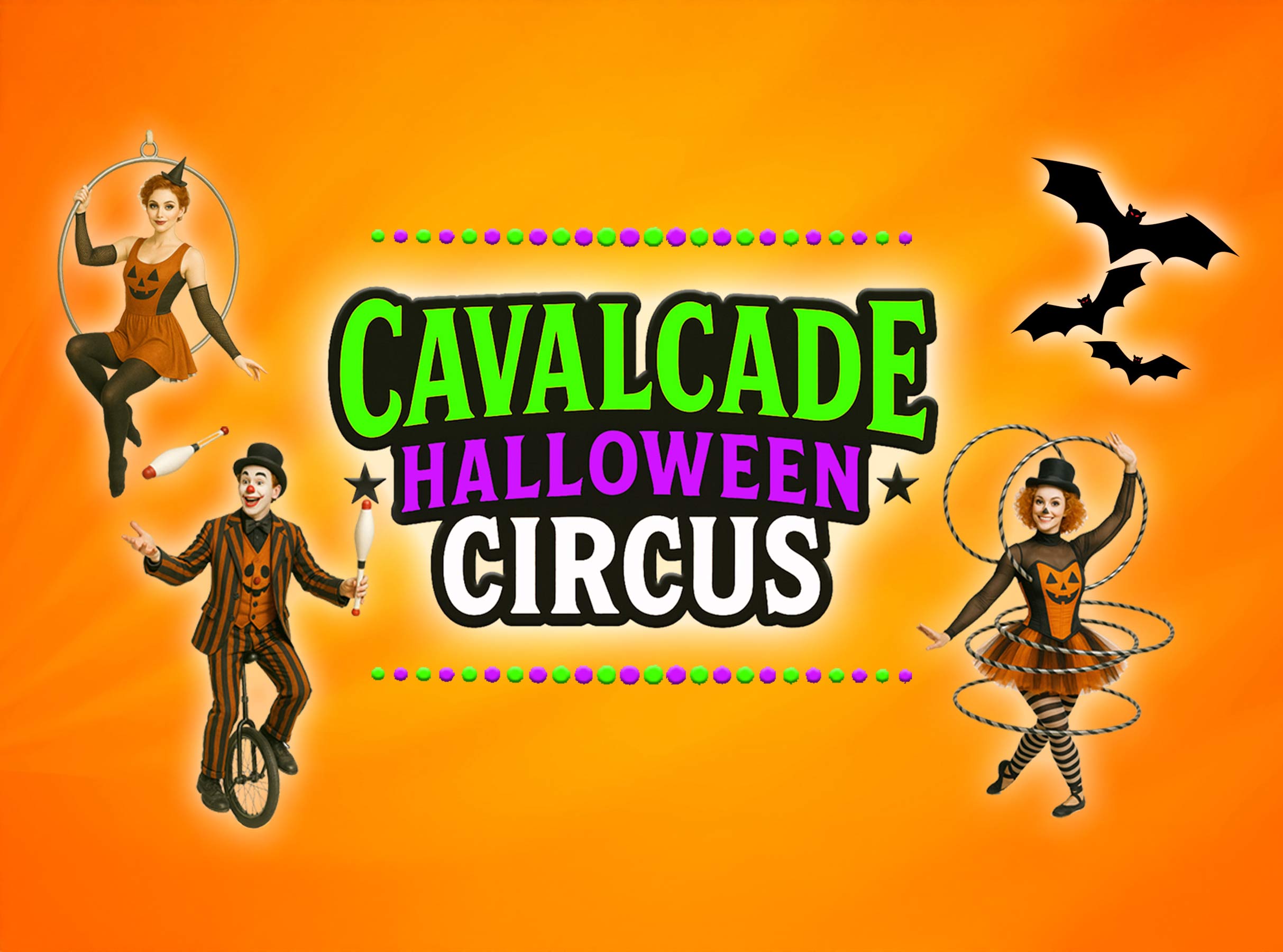 Cavalcade Halloween Circus | HERINGTON, KS (Sept 23) at Herington Community Building – Herington, KS