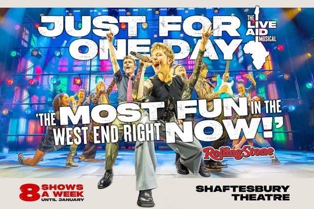 JUST FOR ONE DAY - The Live Aid Musical