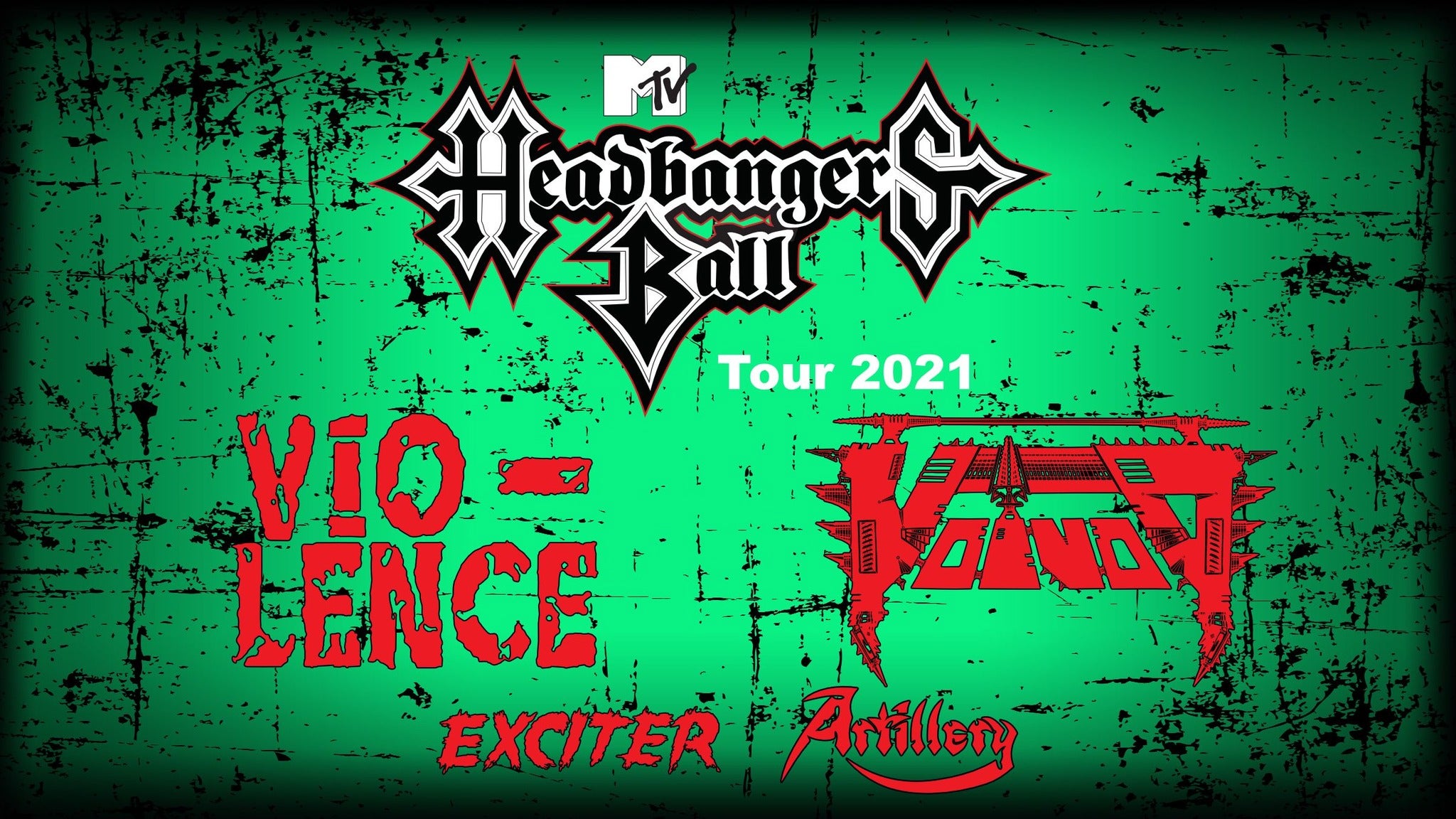 MTV Headbangers Ball Tour- koncert Zlín- VIO-LENCE, VOIVOD, EXCITER a ARTILLERY -Masters Of Rock Café Zlín Tyršovo nábř. 5497/5497, Zlín 76001