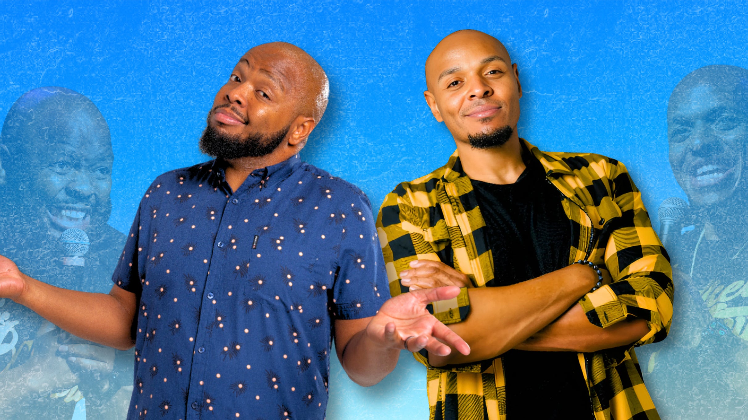 BALD BROTHERS: KEVONSTAGE AND TONY BAKER