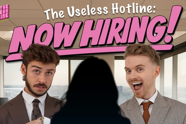 The Useless Hotline: Now Hiring! in Glasgow promotional photo for Priority from O2 presale tickets offer