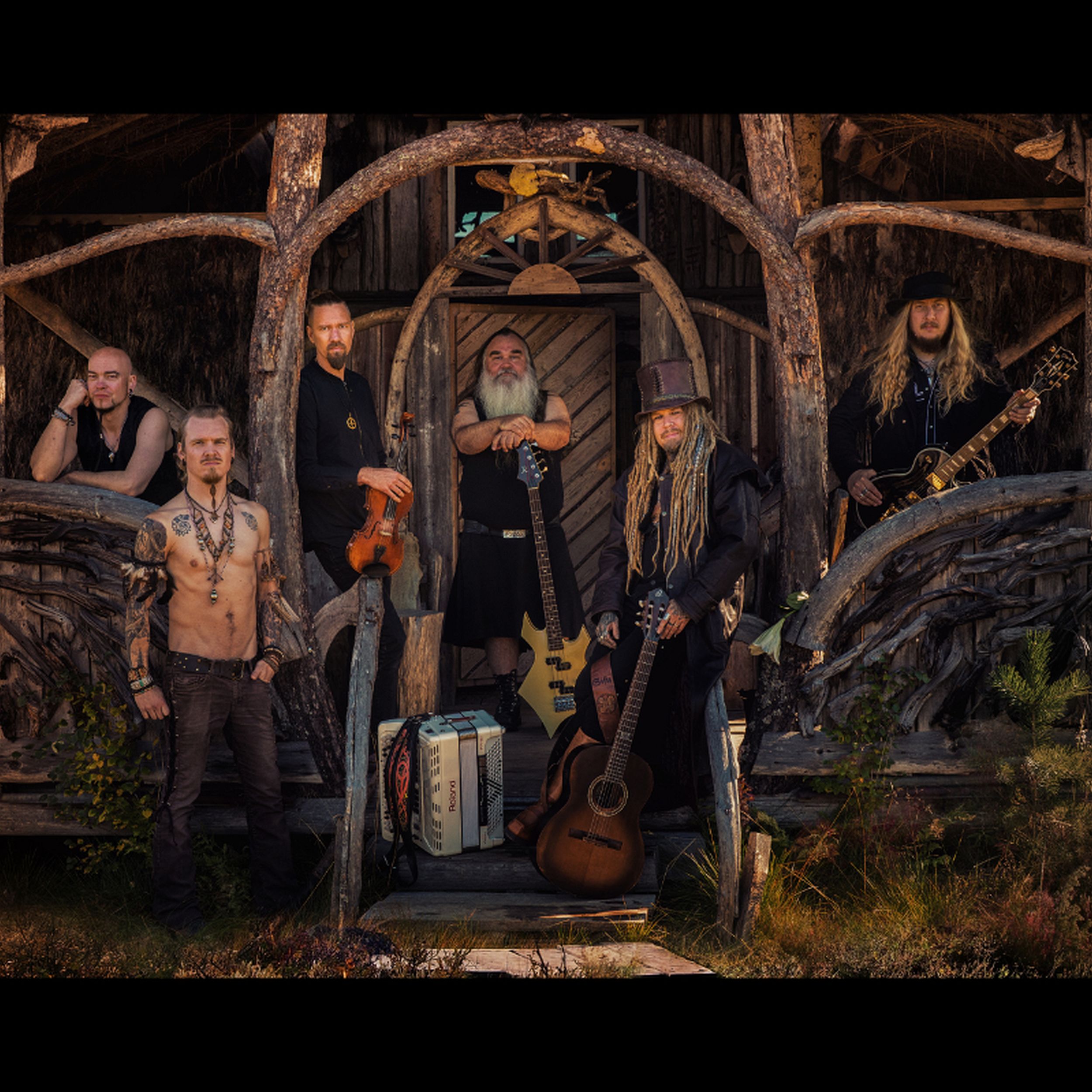 Korpiklaani with special guests at Brick by Brick