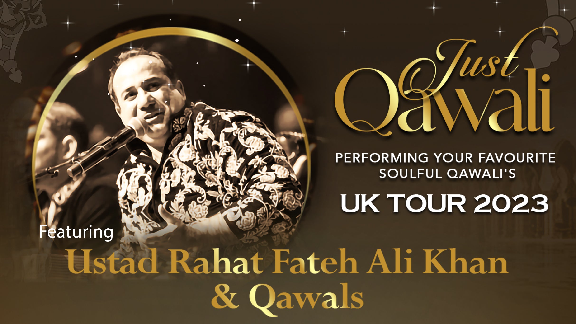 Rahat Fateh Ali Khan: The Qawali Tour Event Title Pic