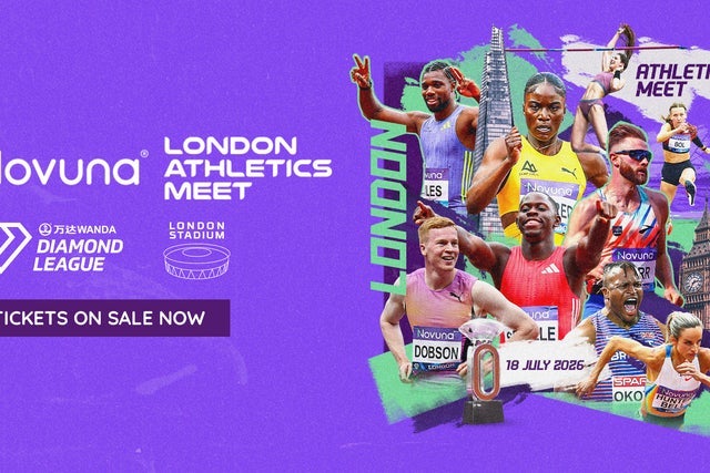 Presale codes for novuna london athletics meet 2026 part of wanda diamond league: members use these when buying pre-sale tickets