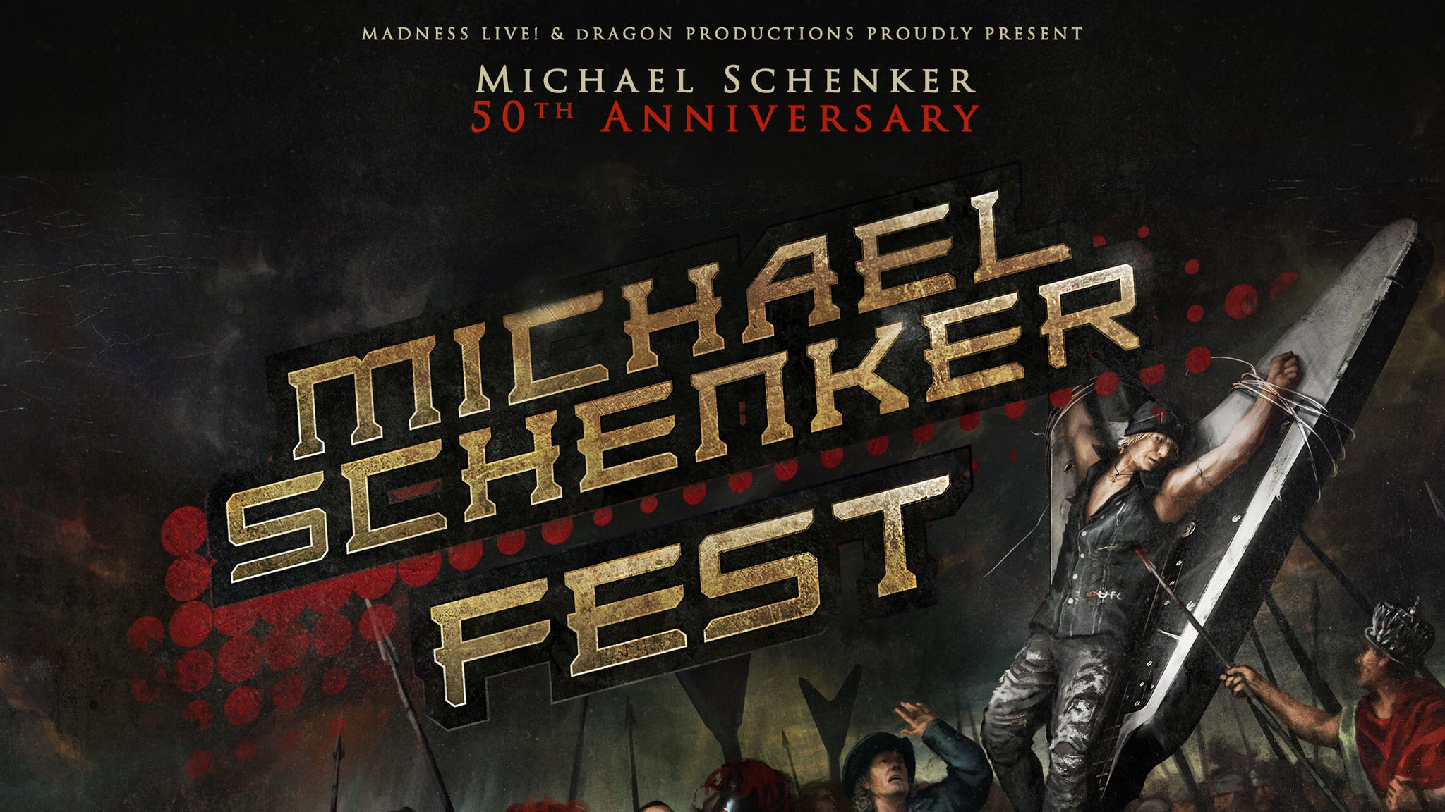 MSG / Michael Schenker Group - Immortal Tour 2021 Event Title Pic