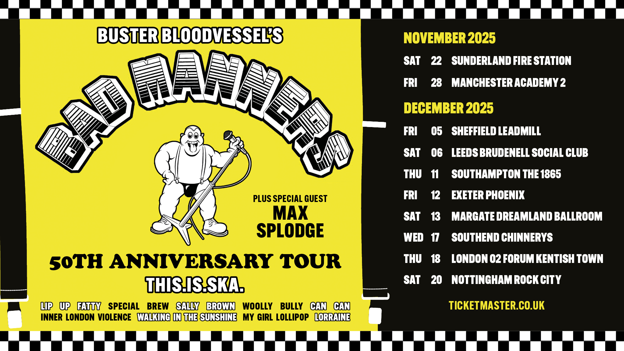 Bad Manners - 50th Anniversary Tour