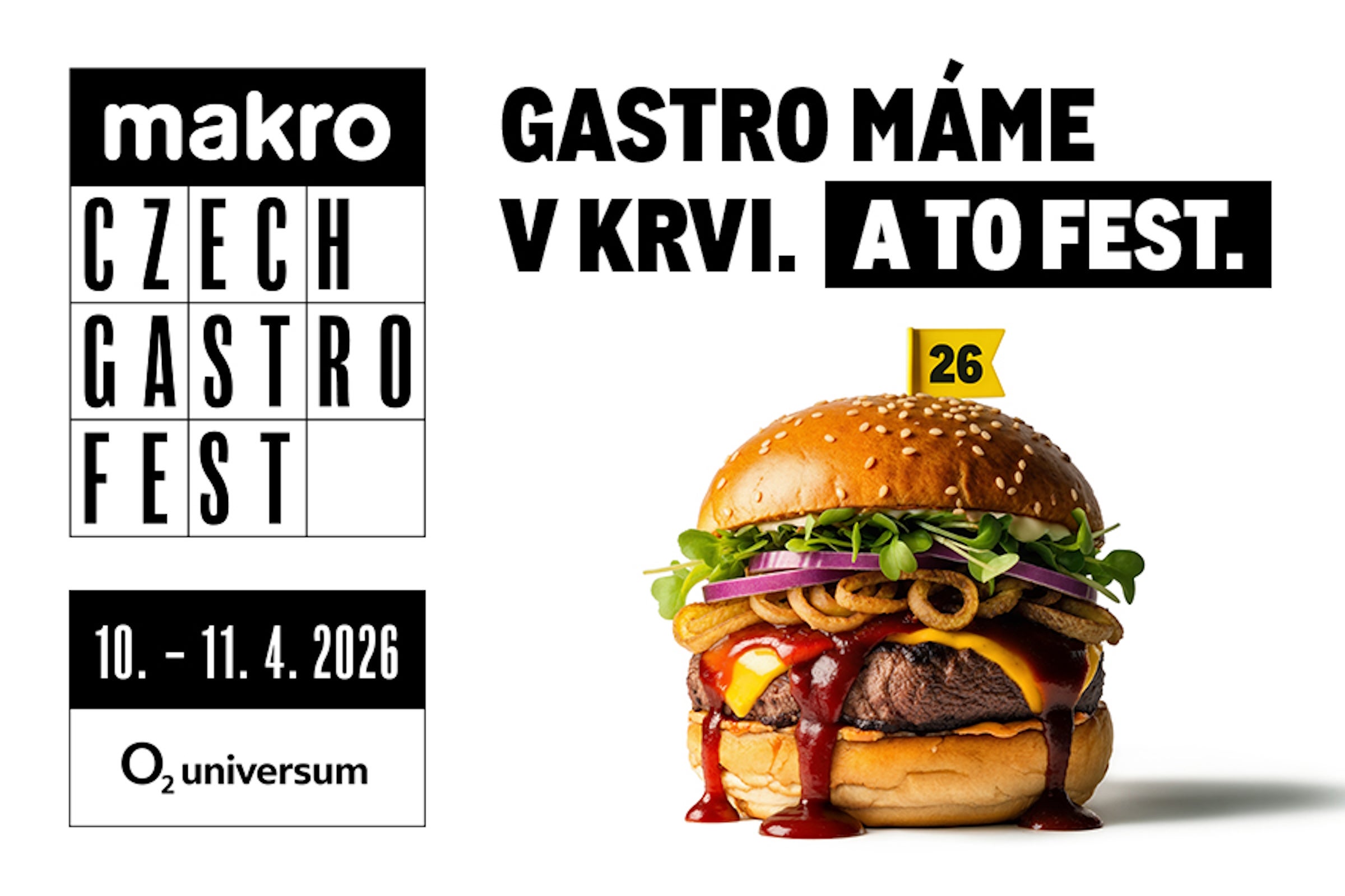 Makro Czech Gastro Fest | Sobota 11. 4. 2026