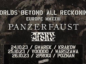 Panzerfaust + Afsky "WORLDS BEYOND ALL RECKONING" EUROPE TOUR FALL, 2023-10-26, Poznan