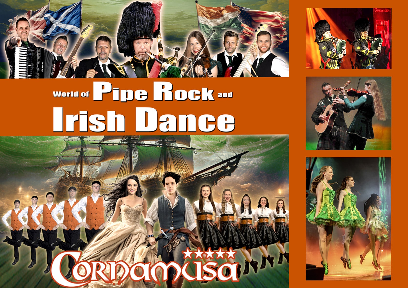 Cornamusa – World of Pipe Rock and Irish Dance