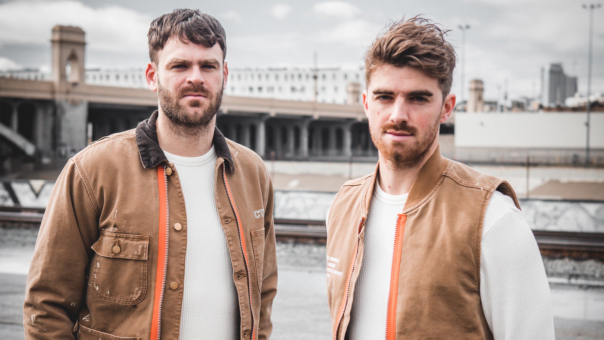 The Chainsmokers in San Francisco promo photo for APE presale offer code