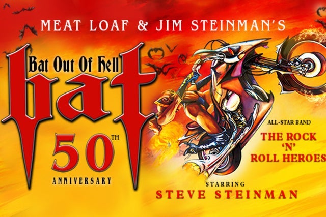 Presales to steve steinman's bat! bat out of hell 50th anniversary tour: members use these when buying pre-sale tickets