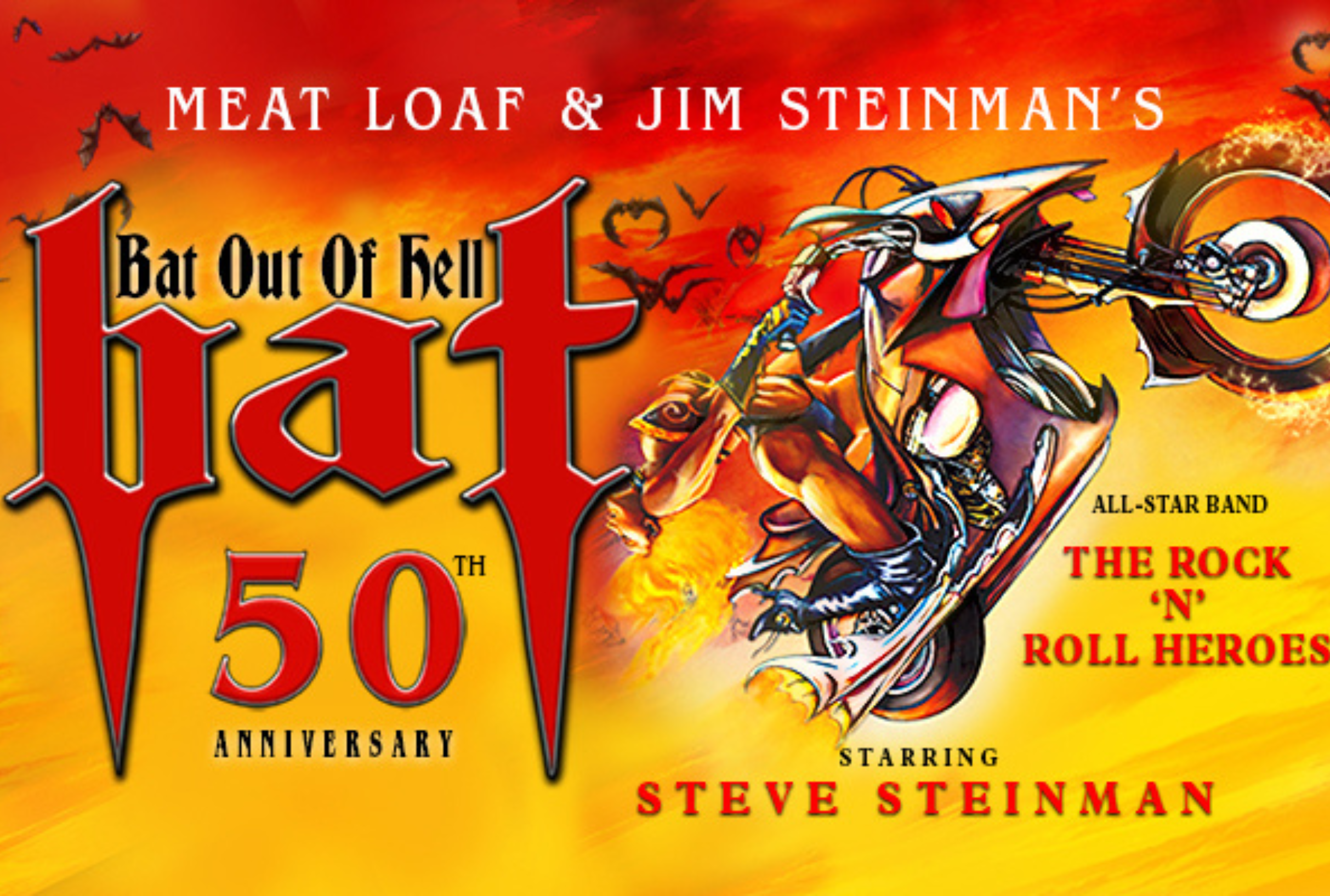 Steve Steinman''s Bat! Bat Out of Hell 50th Anniversary Tour in Columbus