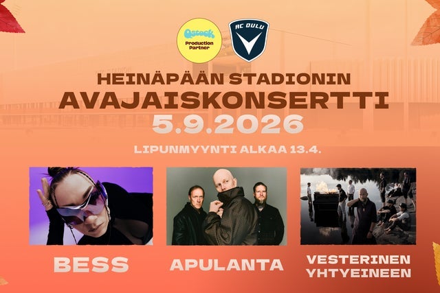 Heinäpään stadionin avajaiskonsertti