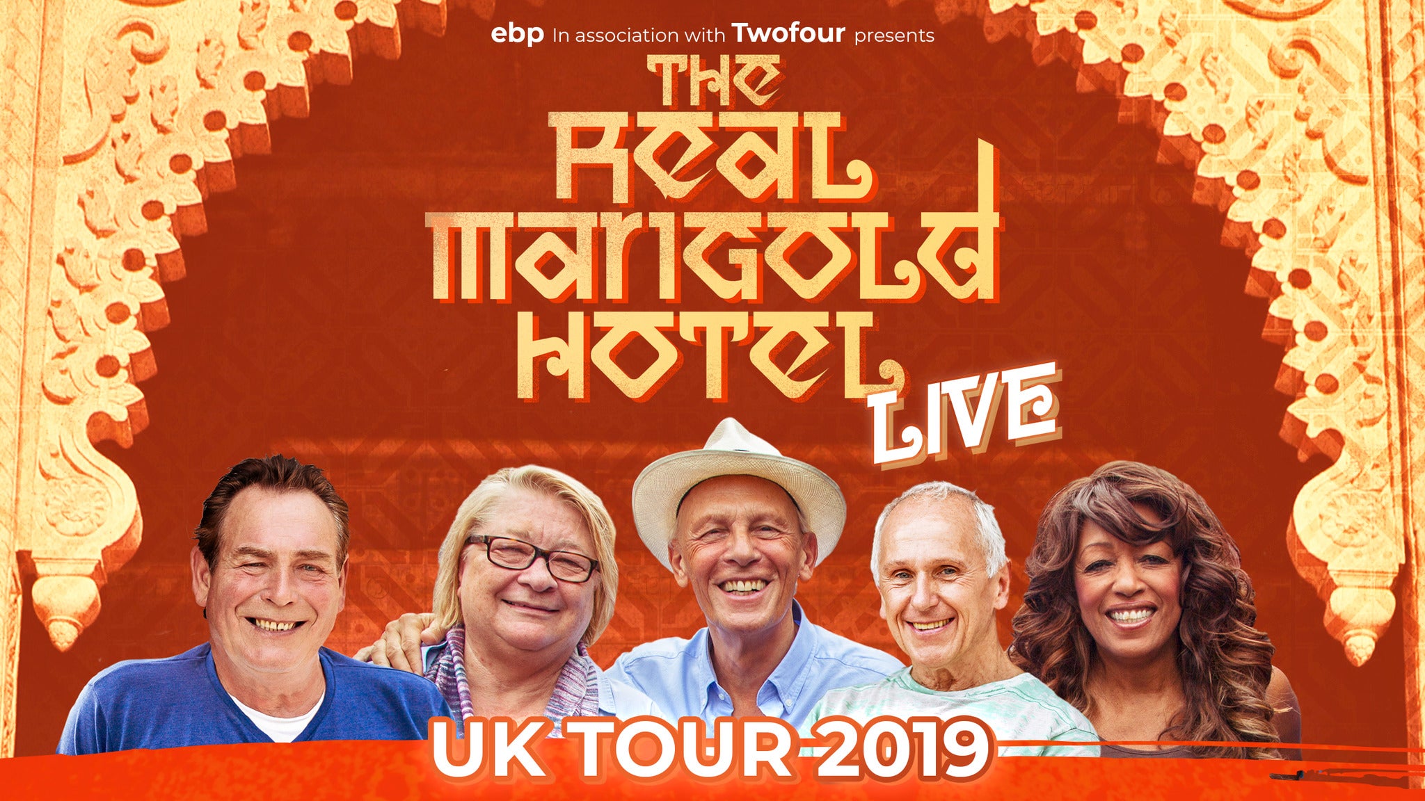 The Real Marigold Hotel Live Event Title Pic