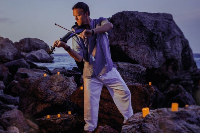 Blue Violin Candlelight Christmas live with Ottumwa Symphony Orchestra presale information on freepresalepasswords.com