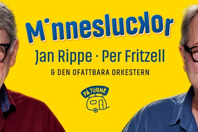 Ticket Reselling MINNESLUCKOR med Jan Rippe och Per Fritzell