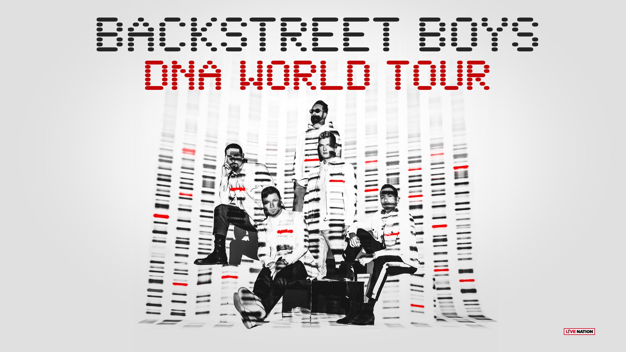 Backstreet Boys: DNA World Tour - Gjugg appið - allir viðburðirnir