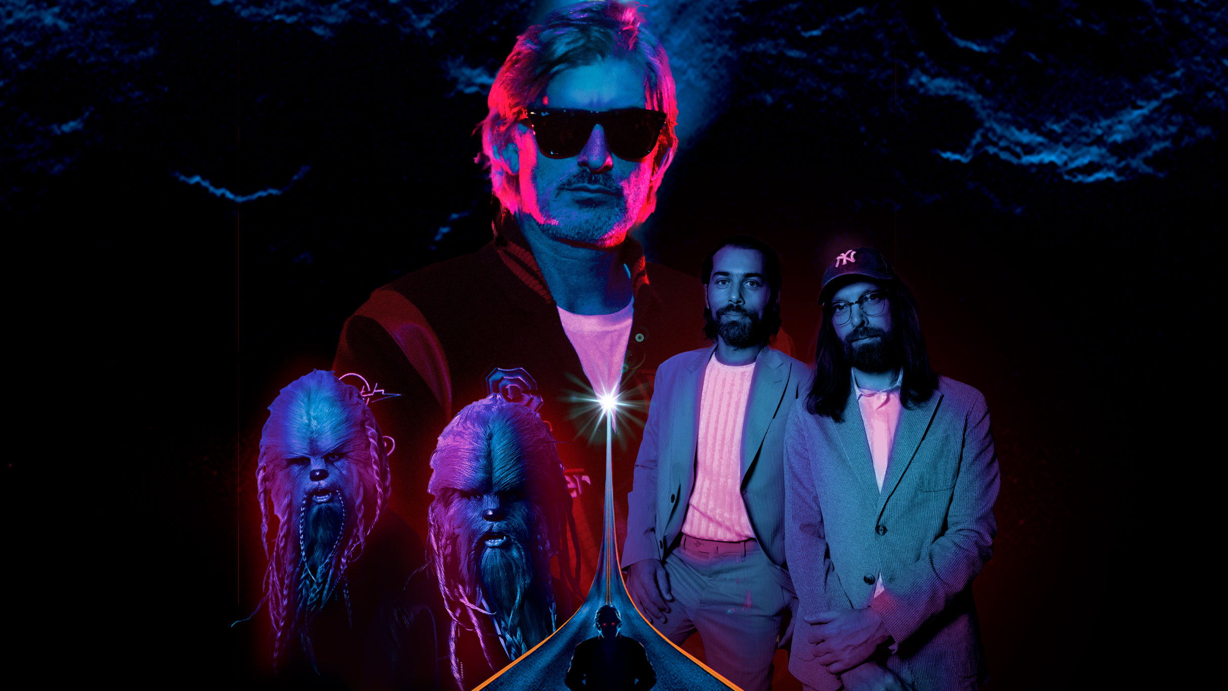 Kavinsky + Breakbot & Irfane + Los Wookies