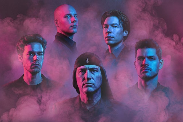 Laibach in Manchester promotional photo for Priority from O2 presale tickets offer