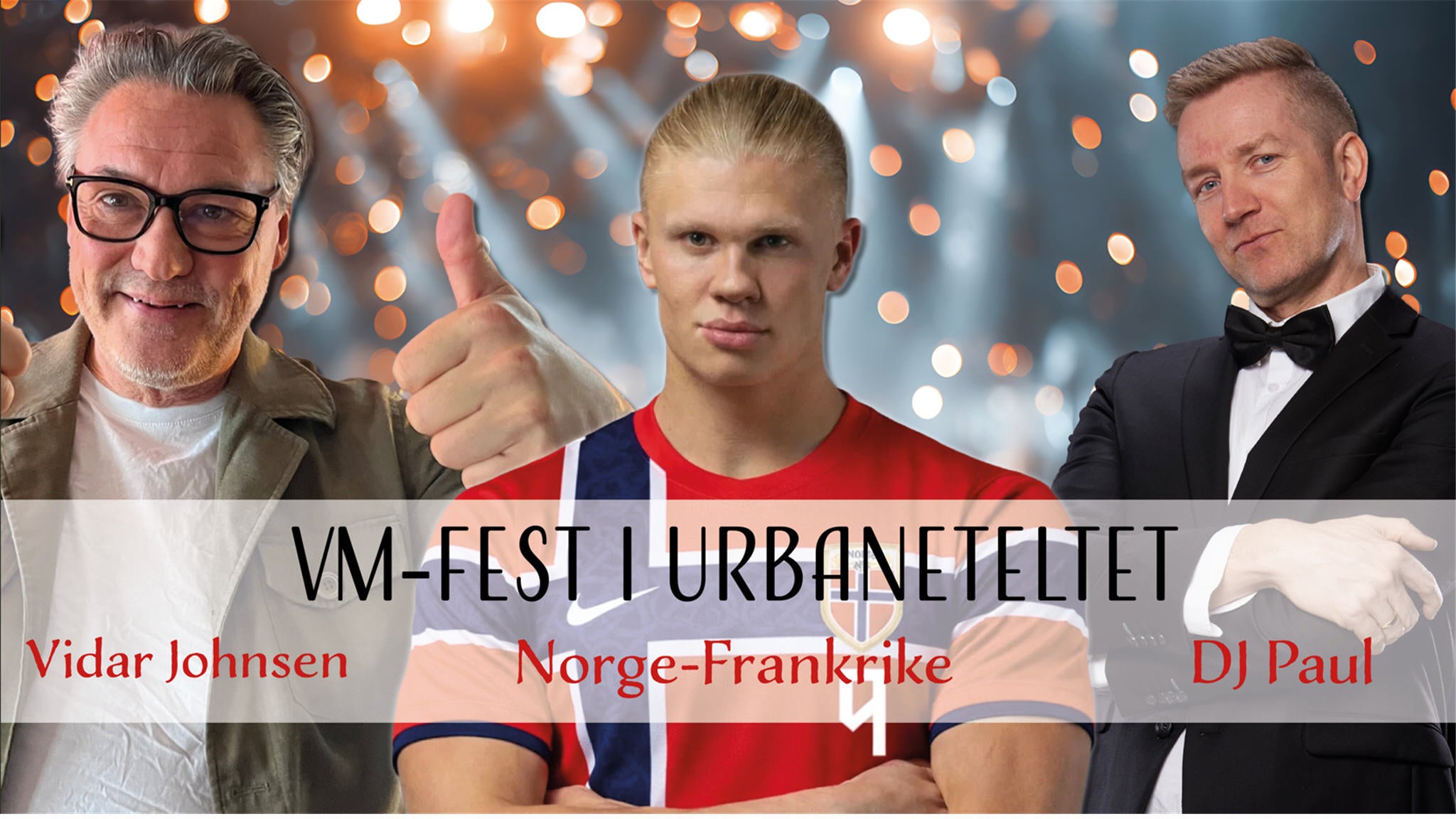 VM-fest i Urbane-teltet
